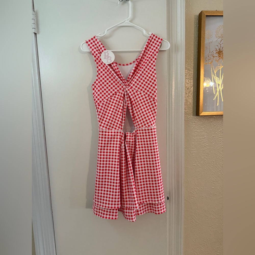 SugarBee Clothing Evelyn tennis dress size medium, new with tags